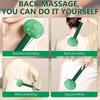 26/33cm Long-Handled Wormwood Massage Hammer For Lymphatic Drainage - Manual Full Body & Back Relief, Stress Reduction