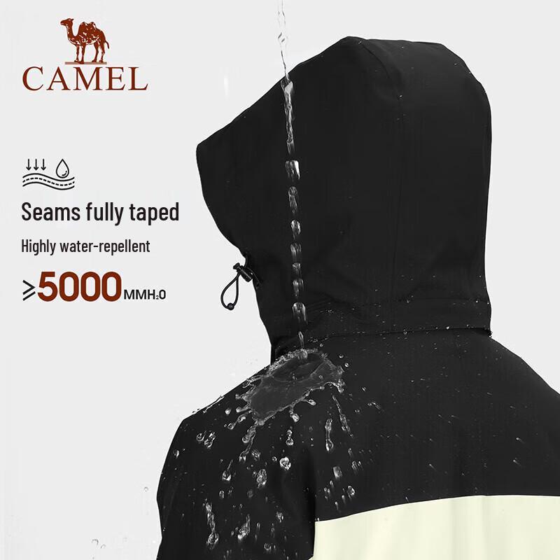 CAMEL Men's Women's 3-in-1 Down Outdoor Jacket