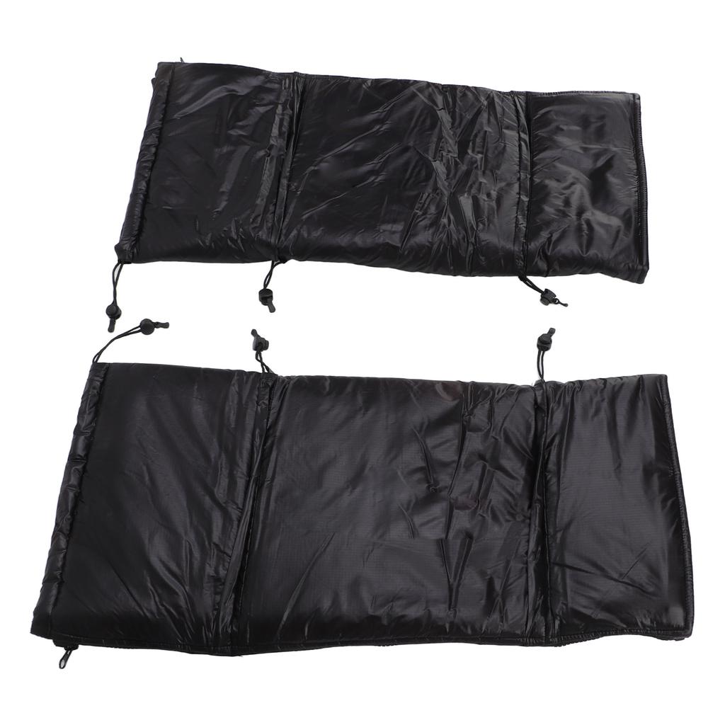 Warm Knee Pads Nylon Fleece Windproof Leg Knee Protectors for Snow Cycling Riding Skating Warm Knee Pads for Skating