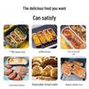 Ultra-Thick Gold Aluminum Foil Trays for Air Fryer (40 Count)