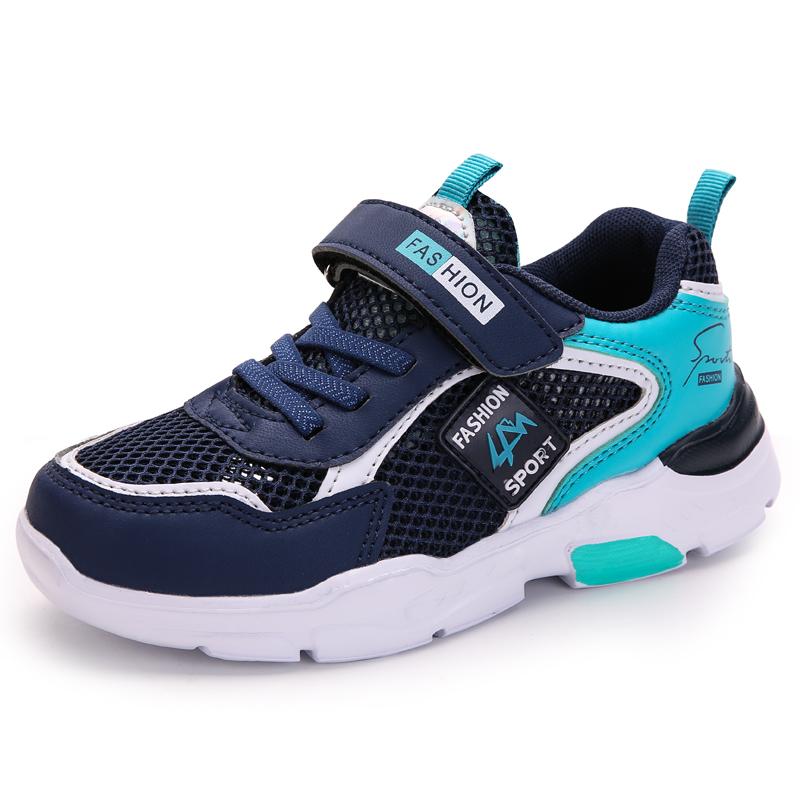 Kids Sneakers Fashion Outdoor Sports Lightweight Mehs Breathable Flat Tenis Shoes Cheap Footwear Childrens Walking Shoes for Boy