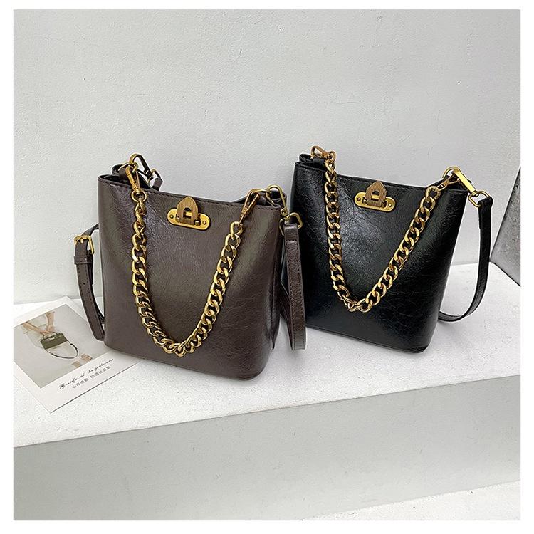 IELGY Женская сумка через плечо в стиле ретро — фото 10