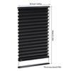 Privacy Shade Double Layer Sun Blocker Trailer Door Blind for Entry Door Window