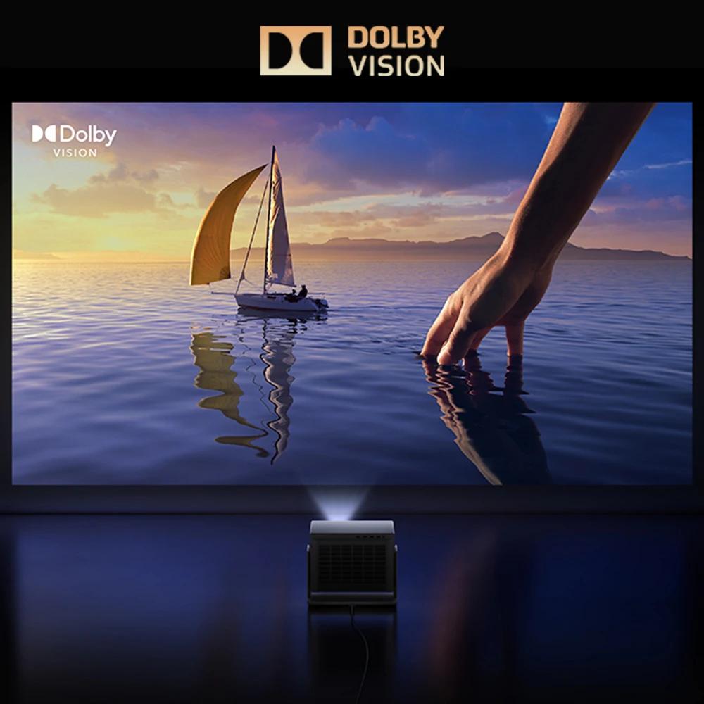 XGIMI RS 10 Mini Triple Color Laser Projektor 1080P Augenschutz PTZ 800CVIA Smart 4K Video Heimkino 3D Android Wifi Kino