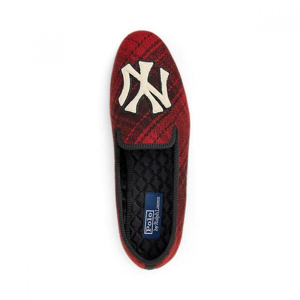 Polo Ralph Lauren Men S yankeeS Plaid SlipperS Mapoftw0z220105600