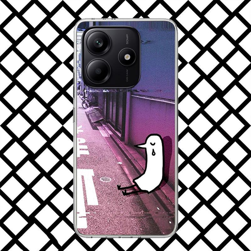 Oyasumi Punpun Phone Case for Xiaomi Redmi Note 15 14 14S 13 12 12S 11 Pro Plus 11E 11T 11S 10S 5G Soft Cover Fundas Redmi Note