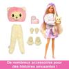 Barbie® Poupée Barbie Cutie Reveal Lion T-Shirt Confort - Poupée mannequin - 3 ans et +