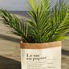 Artificial Fan Palm and Bamboo Floor-Standing Garden Decoration for Photography