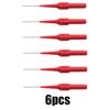 10Pcs 30V Diagnostic Tools Multimeter Test Lead Extention Back Piercing Needle Tip Probes Car Automotive Test Probe Kit 0.7MM