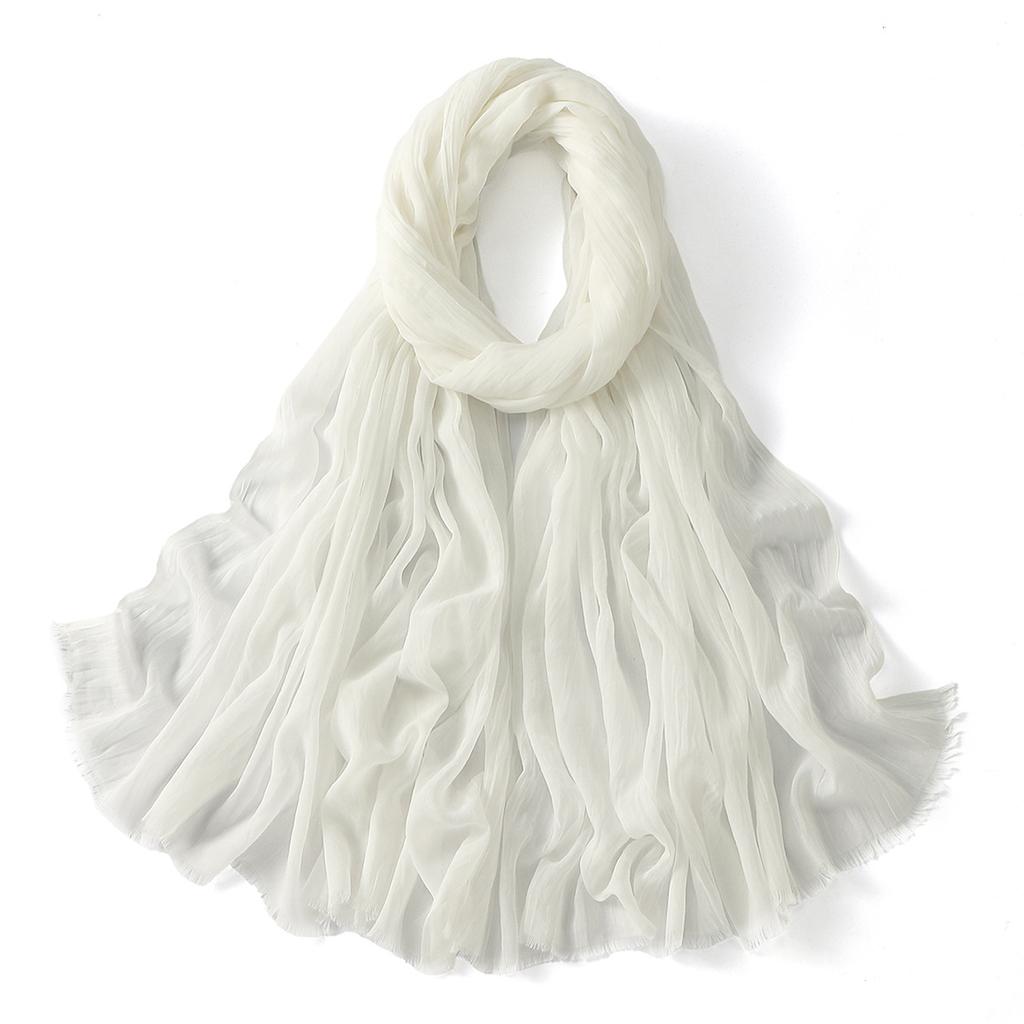 Resistant Fabric Easy To Carry Non-Slip Full Coverage Formal Muslim Hijab For Women Elegant Headscarf Full Coverage Event