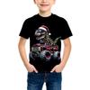 3D Pattern Printing Fashion T-Shirt  Element Printing Summer New Boy Personalized Cool Tops Kids Funny T Shirt