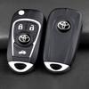 2026 New For Toyota 10/20PCS 14MM Auto Key Remote Fob 3D Aluminum Decals For Toyota GR Sport Gazoo Racing Yaris 86 Corolla Hilux