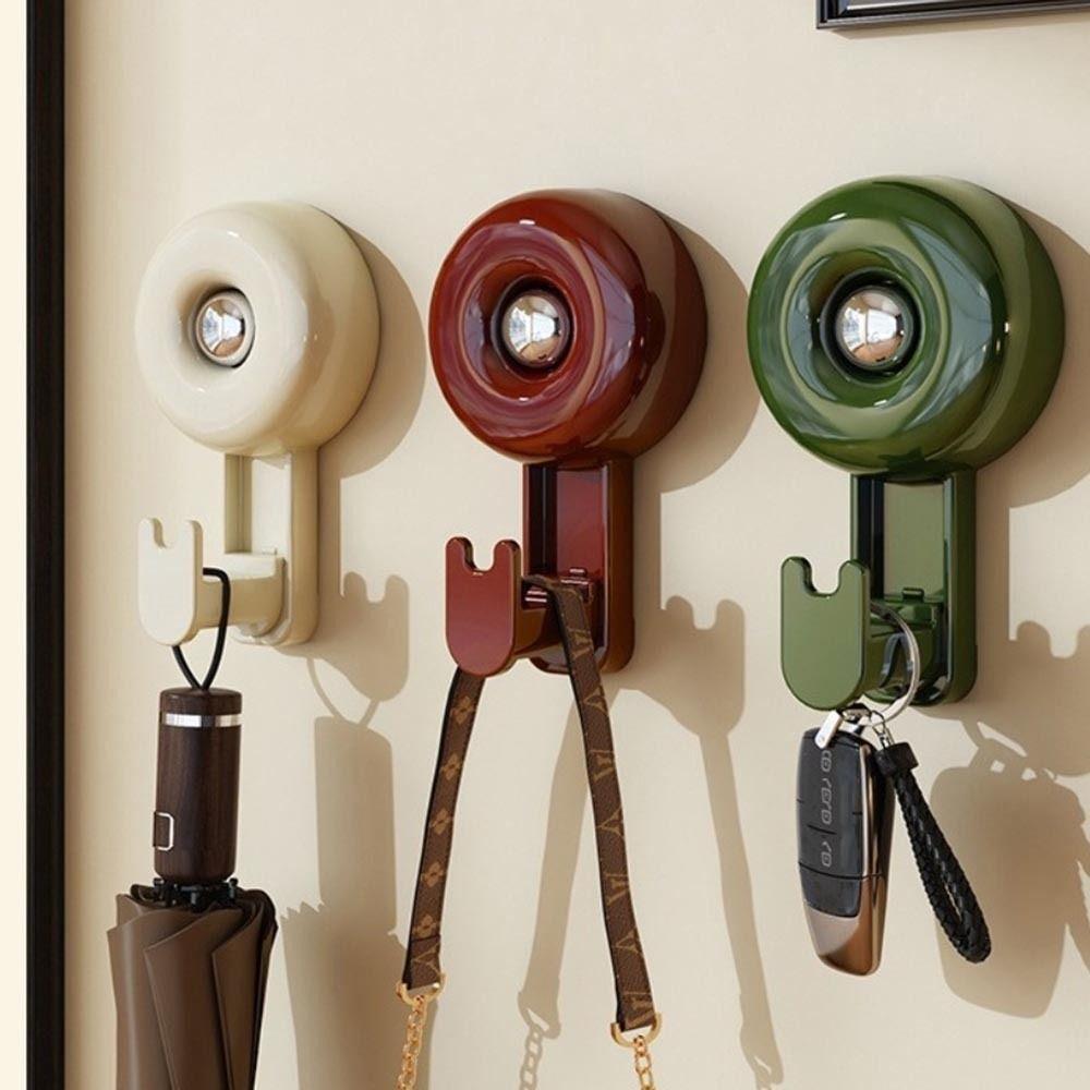 Punch-Free Suction Cup Hooks Wall Mounted Universal Hook  Behind The Door