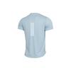 Adidas Half-Sleeve Ice Wind Fitness Sports Short-Sleeved T-Shirt Men Tops Smoky-Grey FI2779