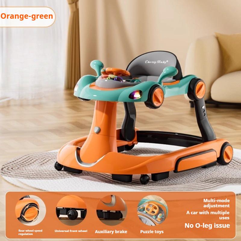 Multifunctional Baby Walker, Baby, Anti-o-legs, Adjustable Height, Walker, Four-in-one, Foldable