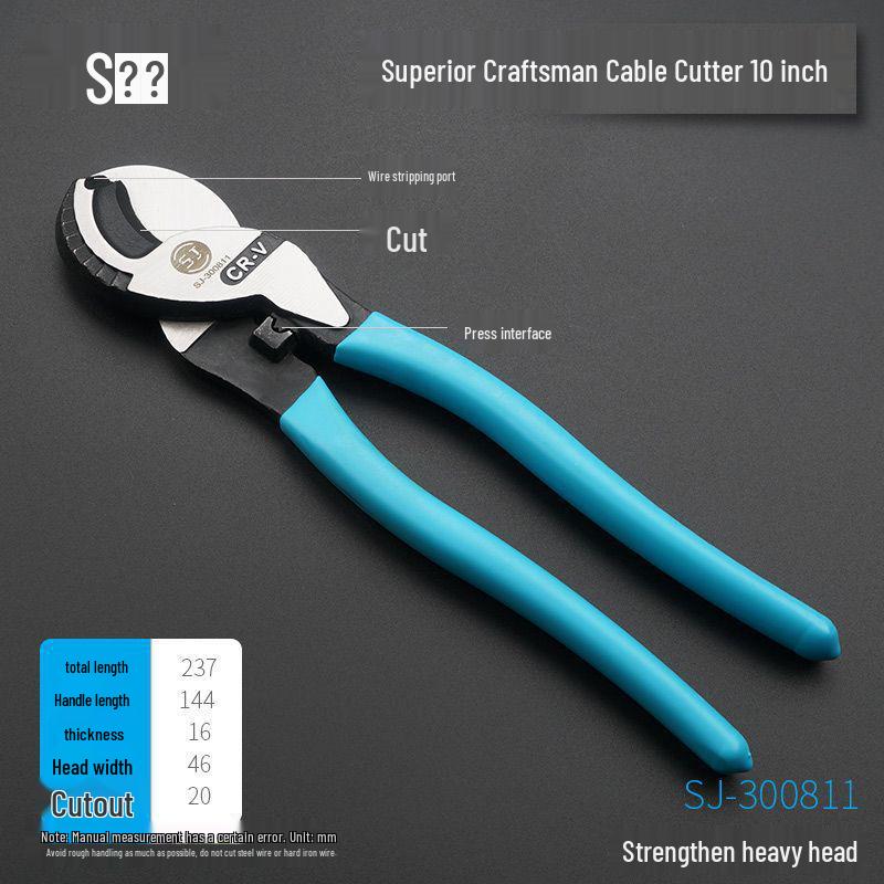 Electrician Cable & Wire Cutter/Stripper - One Piece, Free Shipping