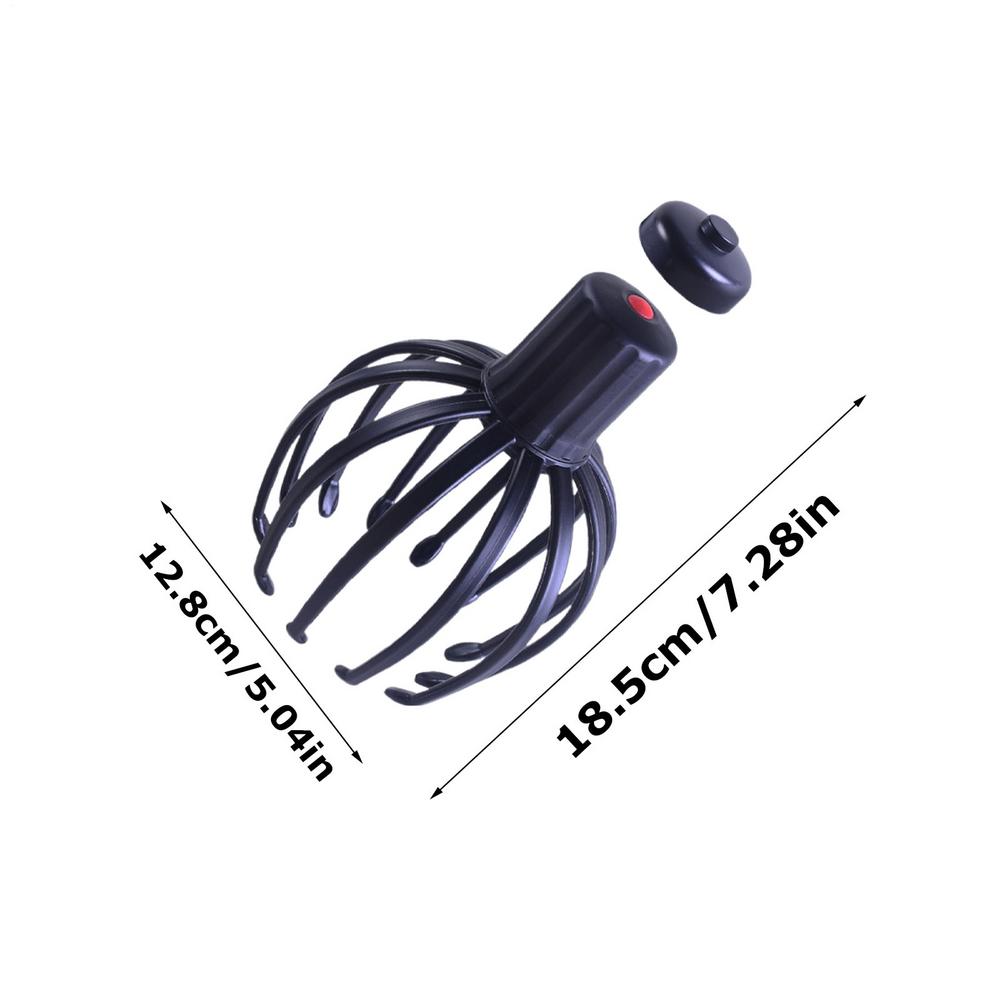 Head Massager Neck Massage Octopus Scalp Stress Relax Healing rechargeable PVC Health Care Tool Body Head Massage Beauty Tool