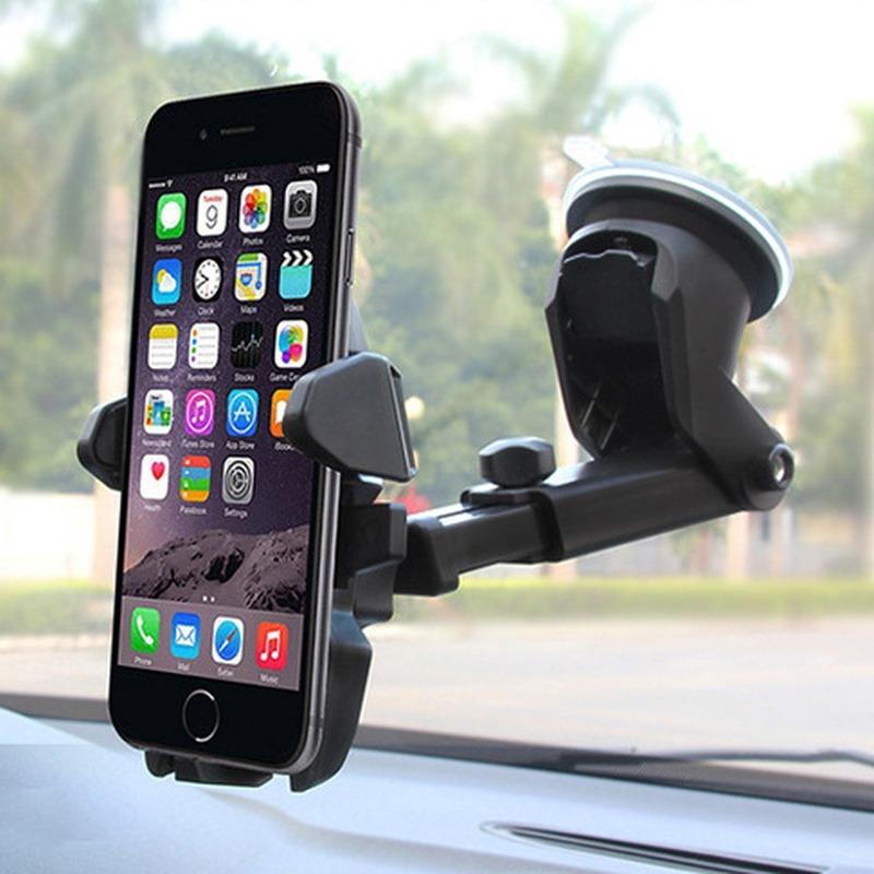 Universal Suction Cup Car Phone Holder 360° Dashboard Windshield Mobile Phone Mount Stand GPS Bracket for IPhone Xiaomi Huawei
