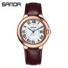 Sanda Retro Simple Couple Quartz Watches - Trendy, Cool, Luminous, Unisex Fashion Wristwatches