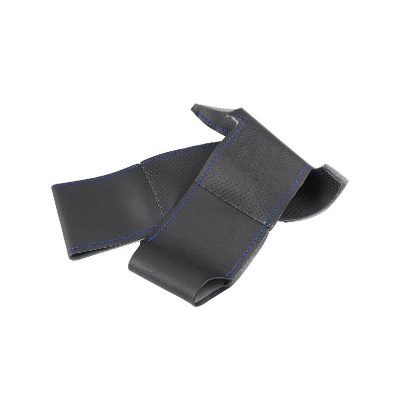 For Nissan Qashqai X-Trail Altima 2014-2017 Teana Tiida 2015 Navara Car Inner Steering Wheel Perforated Microfiber Leather Cover