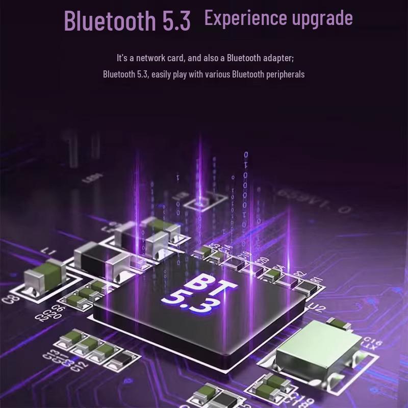 AX5400 Dual-Band WiFi 5 PCI-E Network Card with Bluetooth 5.3 (RTL8852CE)