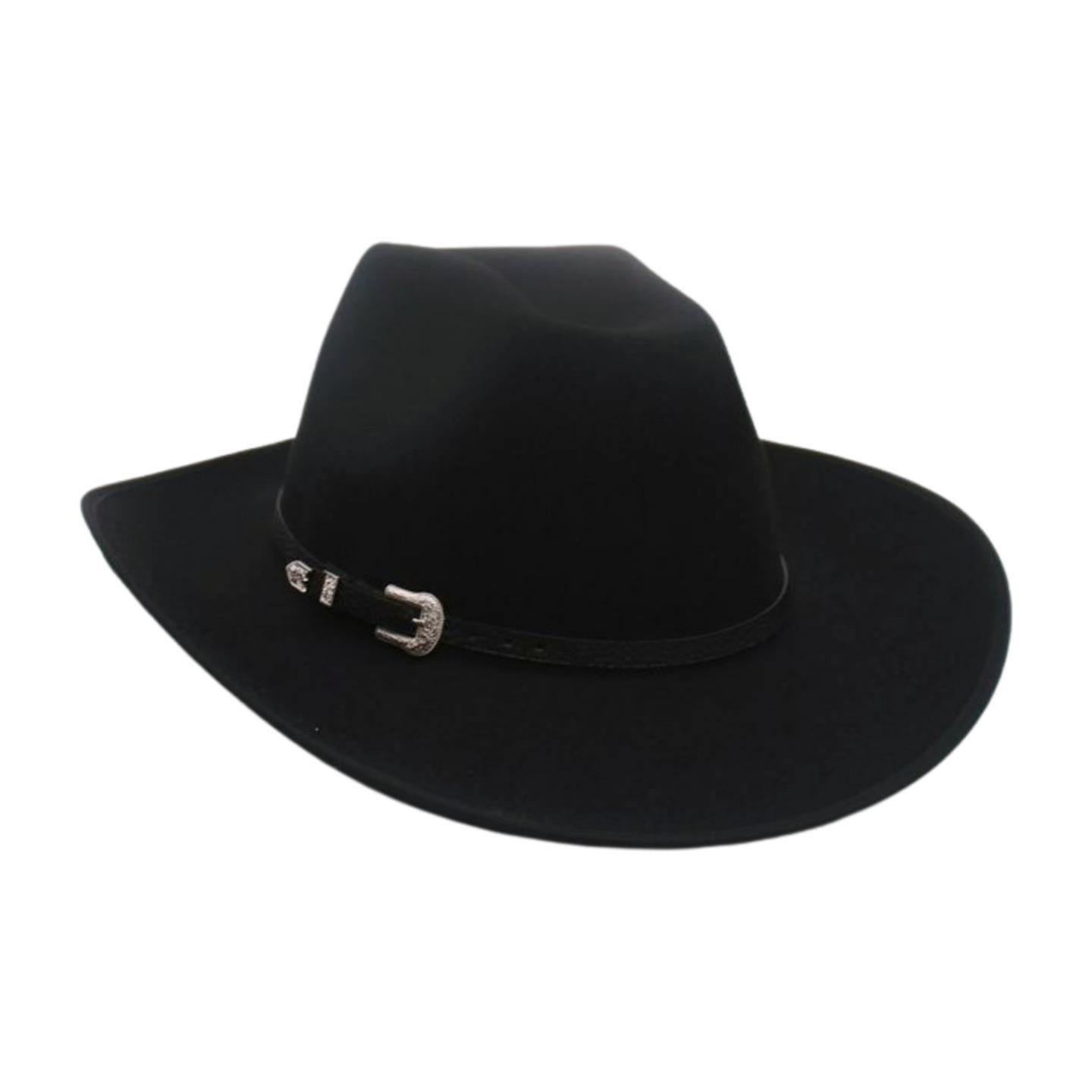 

Retro Sunshade Sunscreen Jazz Hat Simple High-End Feeling Belt Top Hat Fashionable Solid Color Denim Hat one size [m-shape edging]