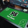 Hannover 96 Custom Name Large Size Mouse Pad Large Gaming Table Cushion Non-slip Laptop Tablet Big Mousepad XXL Mat Mini PC Playmat With Lock edge