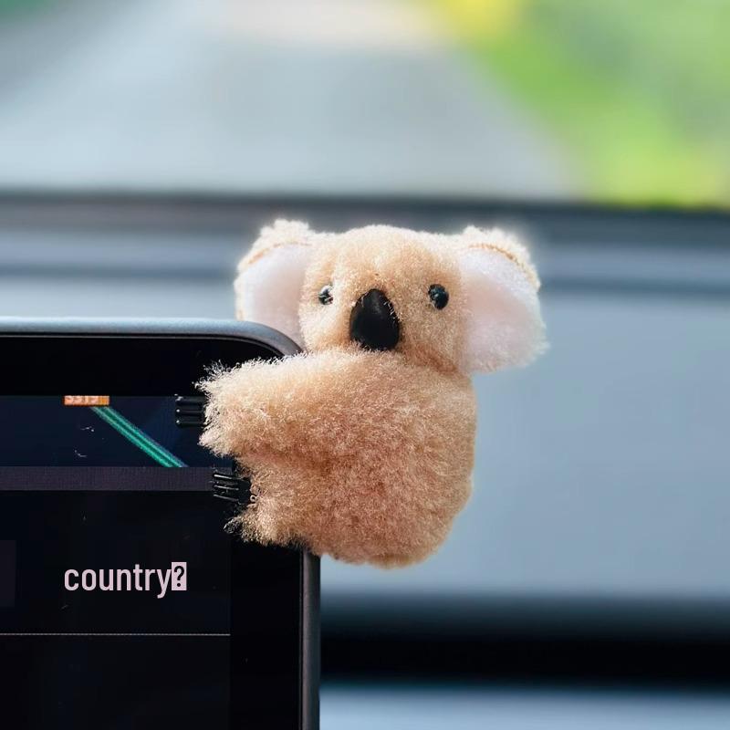 Charming Koala Rearview Mirror Pendant for Car Interior