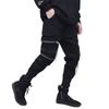 Men's Korean Style Loose Cargo Overalls: Trendy American Streetwear with Cuffed Hiphop Design