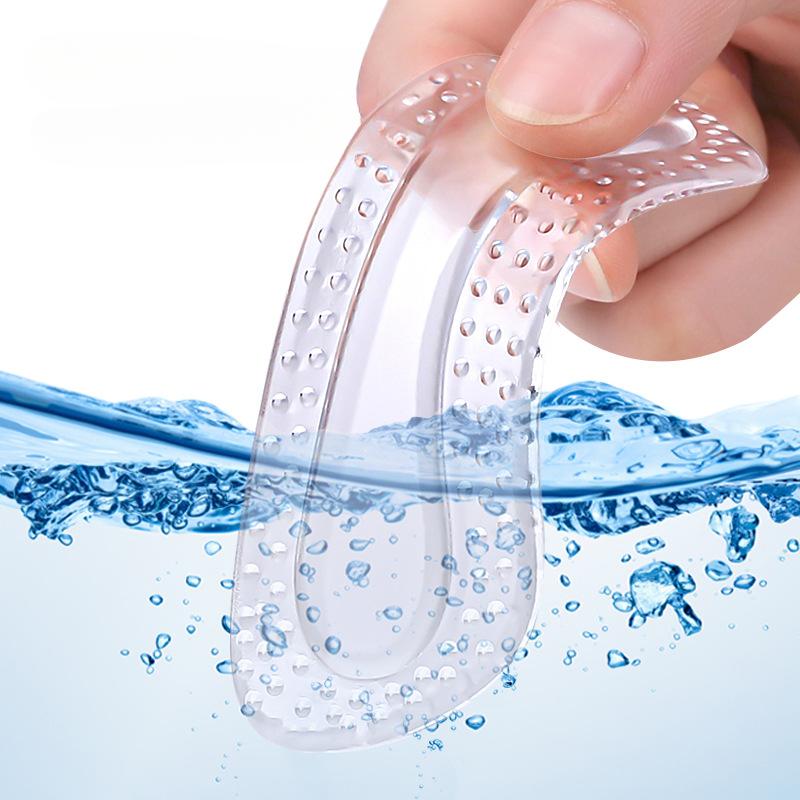 GEL High Heels Soft Anti-wear and Anti-Drop Neviditelná náplast na paty Masážní granule Samolepící kód Half Code Pad