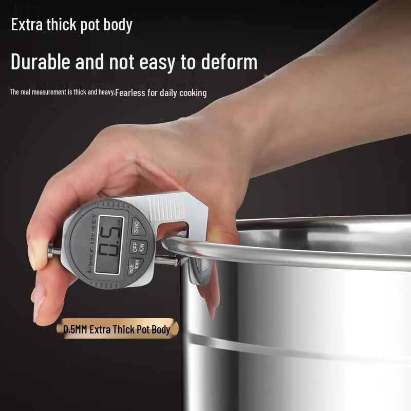 Zhi Shi Stainless Steel Large Capacity Stockpot