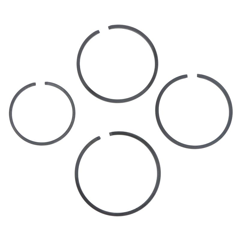 2Pcs Durable Carbon Steel Piston Rings High Wear Resistance For Chainsaws Trimmers Pruning Machines Repair Garden Tools