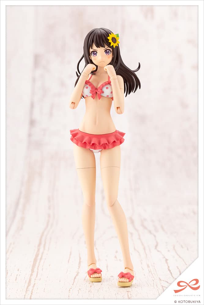 Yuuki Madoka Swimsuit Ver. 1/10 Scale Plastic Model Kit, 153mm