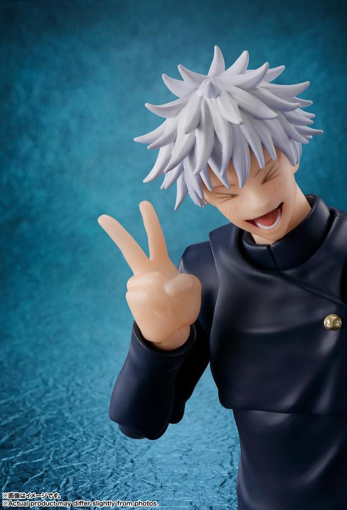 TAMASHII NATIONS Jujutsu Kaisen Gojo Satoru 160mm malovaná pohyblivá figurka SHFiguarts Kaidama/Tamaori -Jujutsu Kosen- Přibl.. PVC a ABS