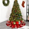 Fusta Pom de Crăciun 90 Cm Fustă Rotunda Pom Fustă Pom Crăciun Covor Rotund Pentru Decoratiuni De Crăciun Sub Brad
