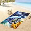 Millennium Falcon Print Beach Towel, Large Soft Quick Dry Towel for Beach Camping Swimming