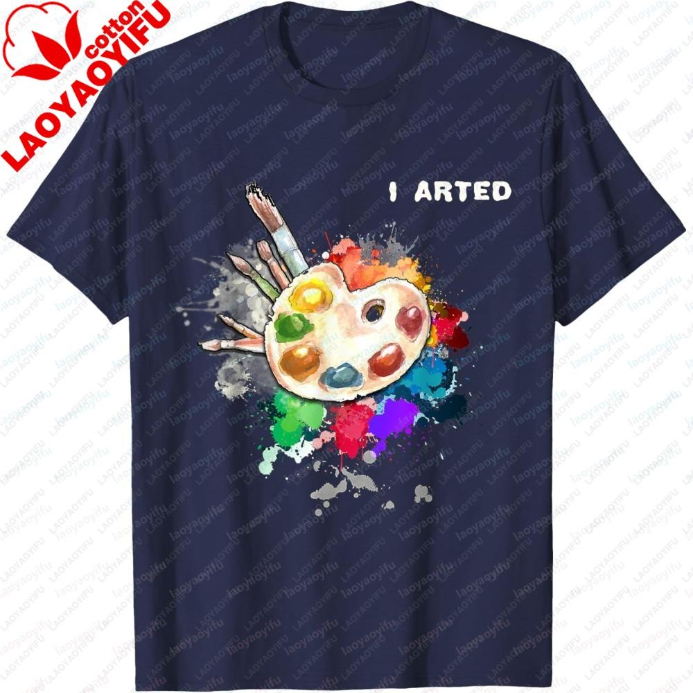 Unisex s Summer Fashion Short Sleeve Tee Orange Black Dynamic Splatter Art Print Casual Trendy Fashion Comfortable Daily Wear Tops