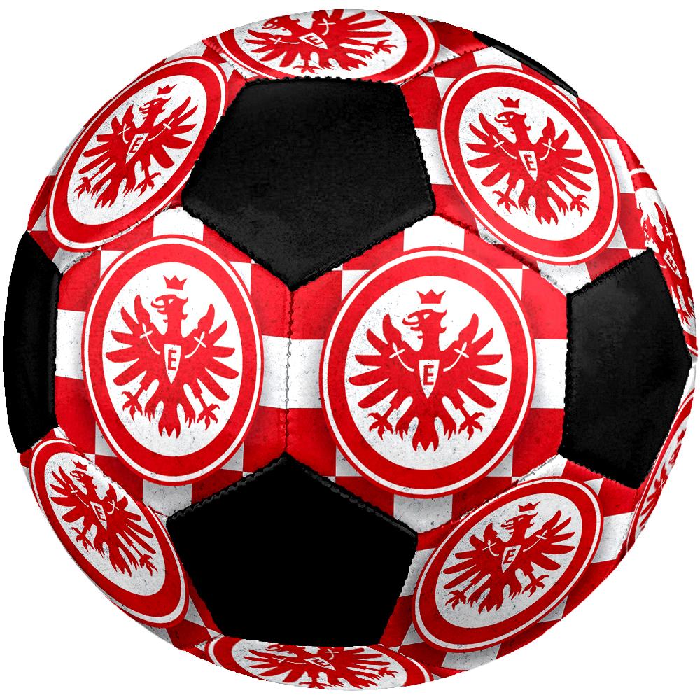 SIZE 5 Eintracht Frankfurt Soccer Ball Colorful All Ages Machine Stitched PVC Competition Ready Durable High-Bounce