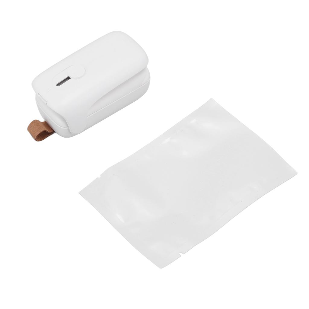 Bag Sealer 2 in 1 ABS Handheld Portable Food Snack Bag Sealing Machine with Springback Pocket Knife