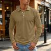 Men's Color Long Sleeve Shirt for Outdoor Casual Wear