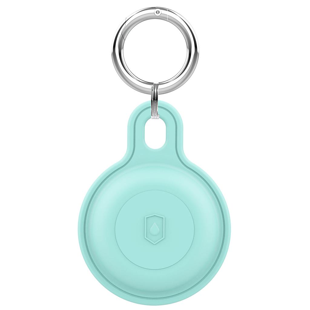 Silicon Keychain for Apple Airtags Case Protective Cover 360° Waterproof Airtag Holder Tracker Accessories AirTag Case Key Ring