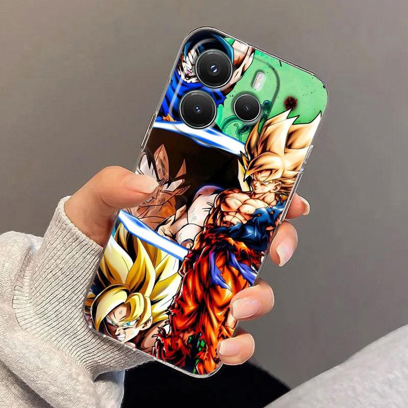 Dragons Balls Cool Cartoon Goku Case For Xiaomi Redmi Note 15 14 13 12 11 10 Pro Plus Cover For Redmi 15C 15 14C 13C Phone Cases