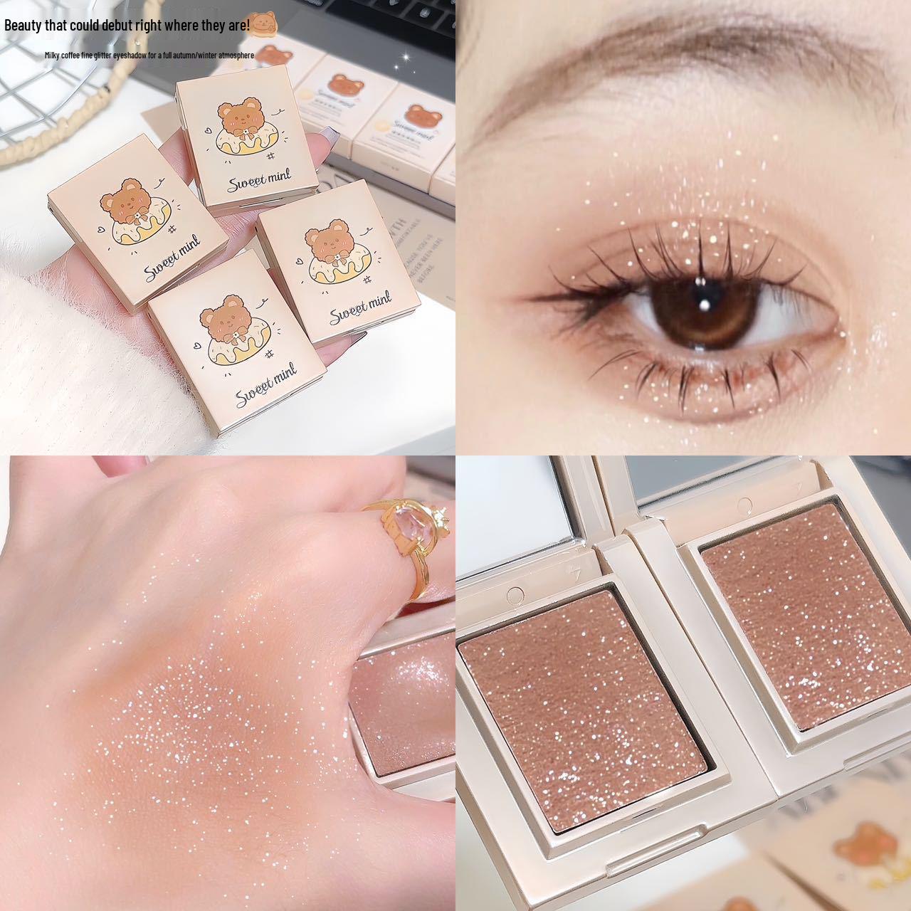 Sweet Mint Translucent Multi-use Matte & Shimmer Eyeshadow Powder