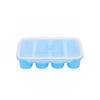 Silicone Soup Ice Cube Molds with Lid Food Meal Molds Multipurpose Freezer Soup Tray  Soup Storage