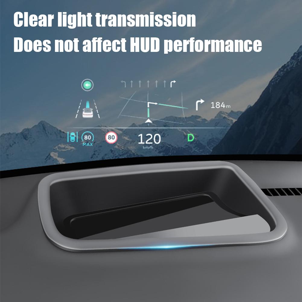 Car Head Up Display Protective Cover For Trumpchi GAC S7 Instrument Panel HUD Protective Cover Shell Auto Interior Accessor Z0C8