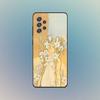Vintage A-Alphonse Mucha Phone Case For Samsung S25,S24,S21,S22,S23,S30,Ultra,S20 Black Soft Case
