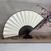 Silk Cloth Fans, Blank Folding Fans, , Custom Drawing and Calligraphy Fans, Men's Chinese Style, Ancient Style, Advertising, Calligraphy Fan, White
