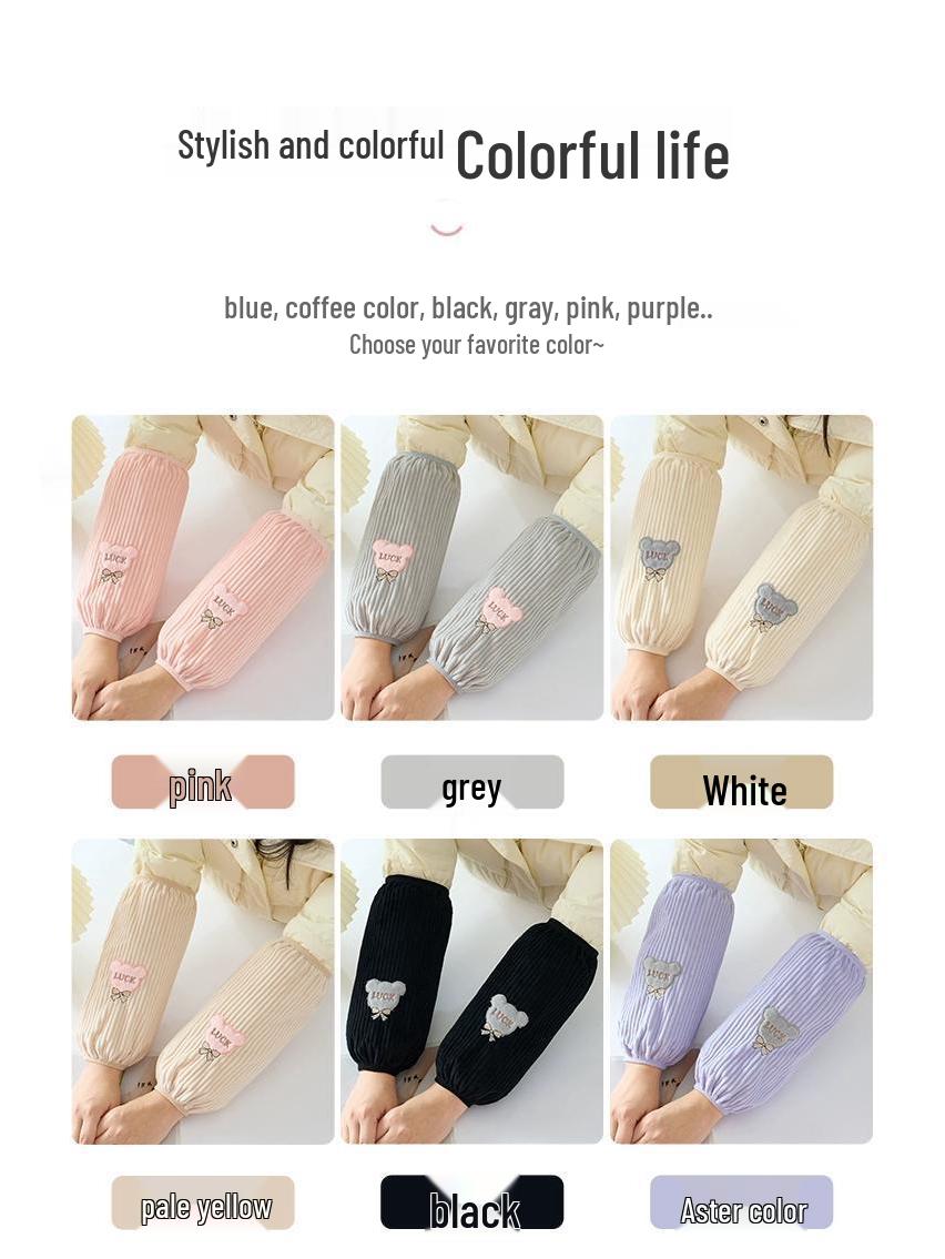 

Новое поступление - Женские нарукавники Осень/Зима: Милый, Длинный, Грязеотталкивающий дизайн