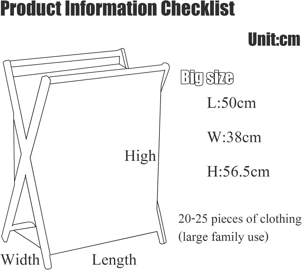 Freestanding Laundry Hamper with 3 Removable Bags - Collapsible Closet Organizer Basket Table, Space-Saving Dirty Clothes Sorter