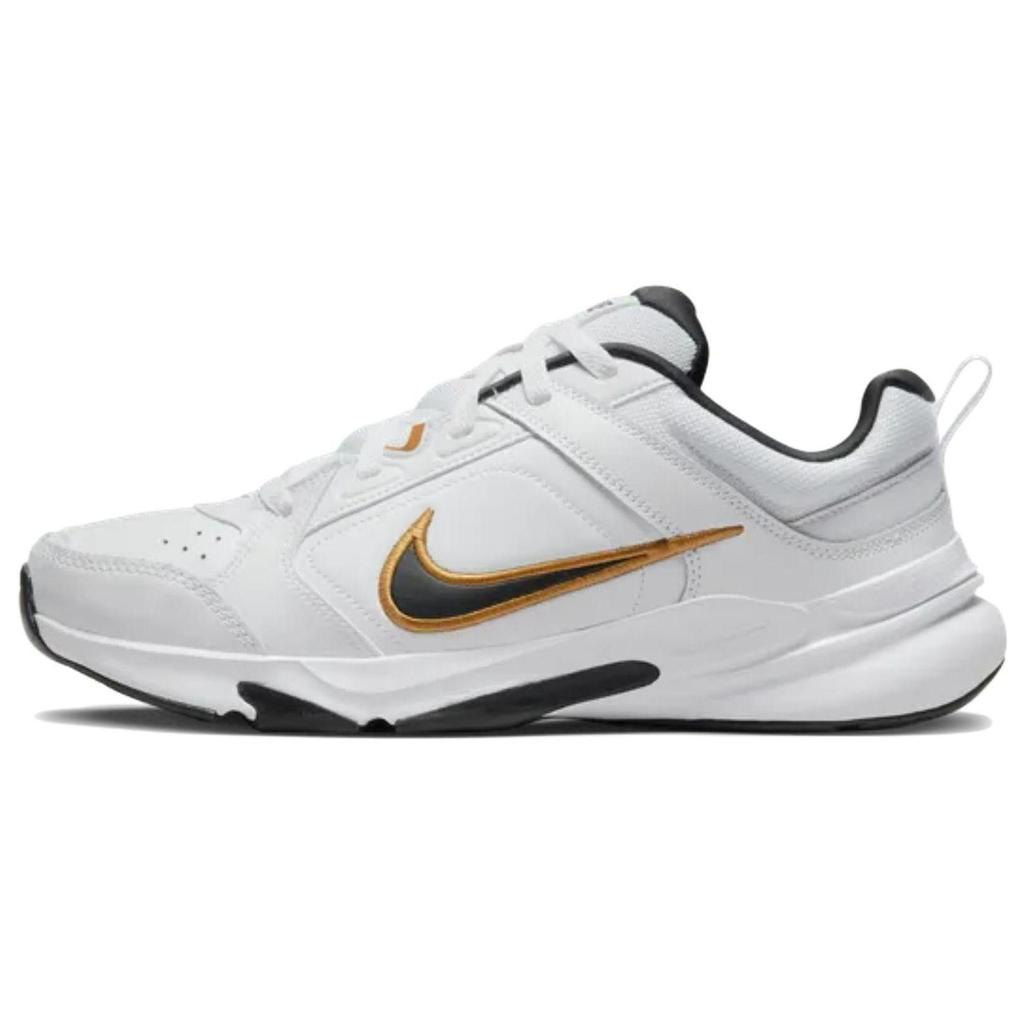 Nike Defy All Day White Black Gold Unisex tenisky Zlato-Suede DJ1196-103